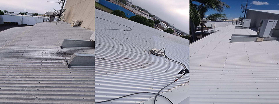 Business' Corrogated Roof
